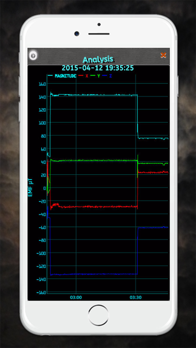 Paranormal EMF Recorder and Scanner screenshot 3