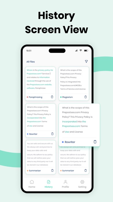 Paraphrase: Plagiarism Checker screenshot 2