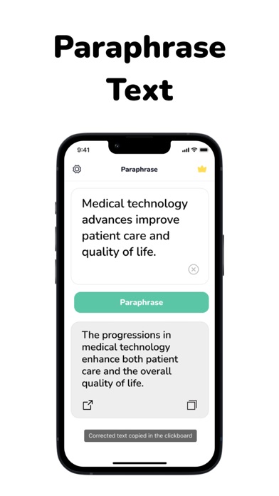 Paraphrase: Rewording Tool screenshot 4