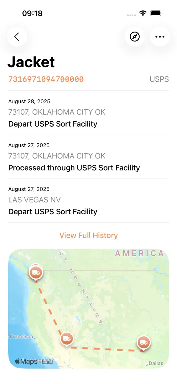 Parcel - Delivery Tracking screenshot 5