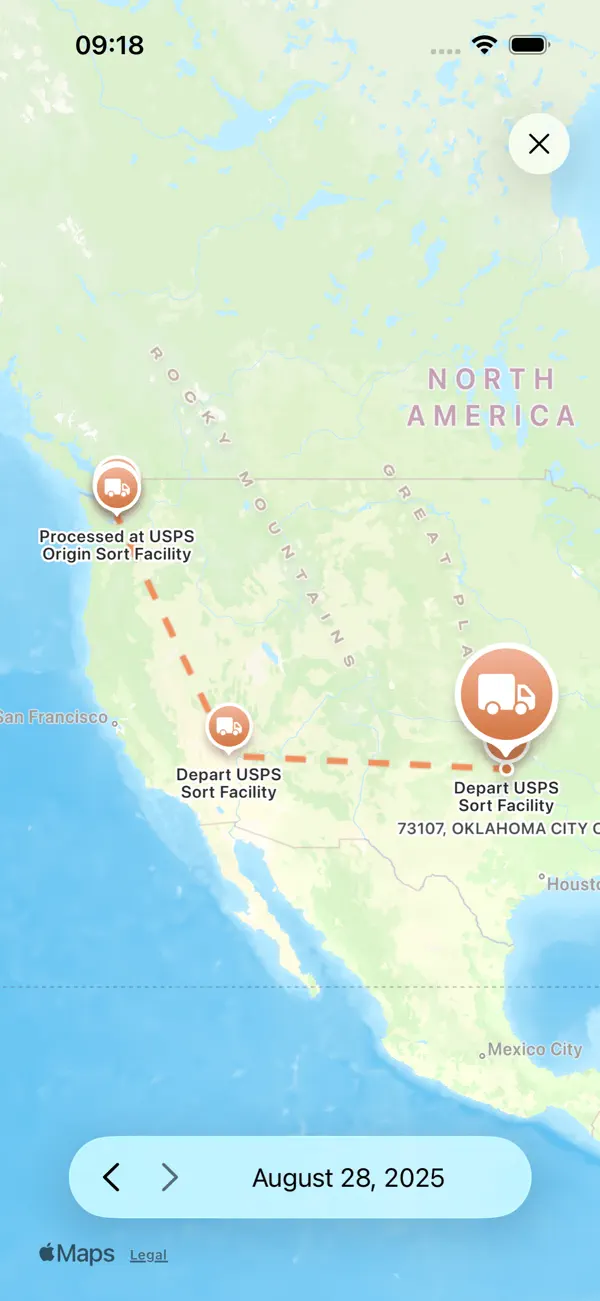 Parcel - Delivery Tracking screenshot 1
