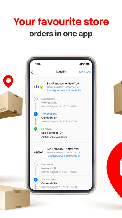Parcelee - Package Tracker App screenshot 2