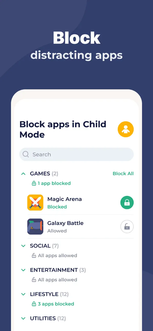 Parental Control App - Kidslox screenshot 1