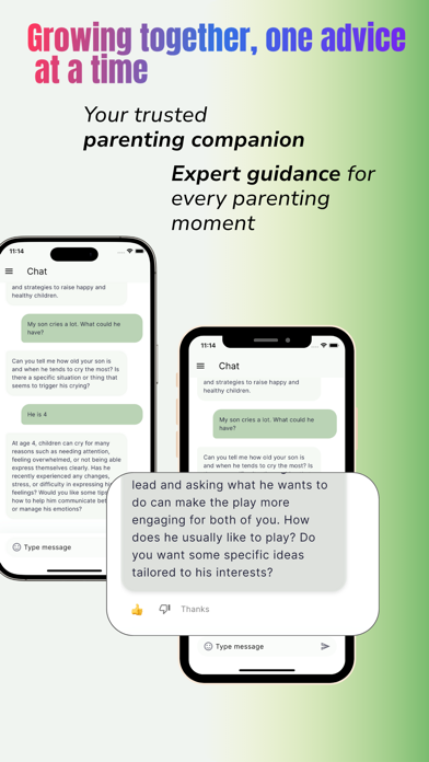 Parenting Advice App screenshot 2