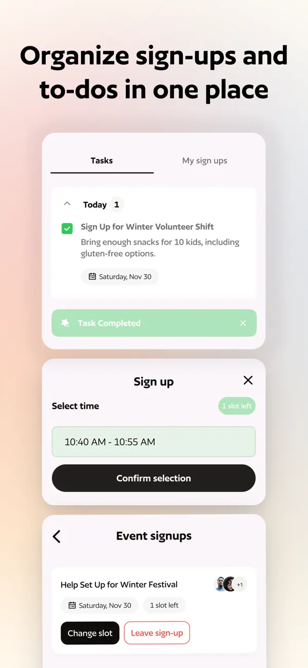 Parentr: Family Organizer screenshot 3