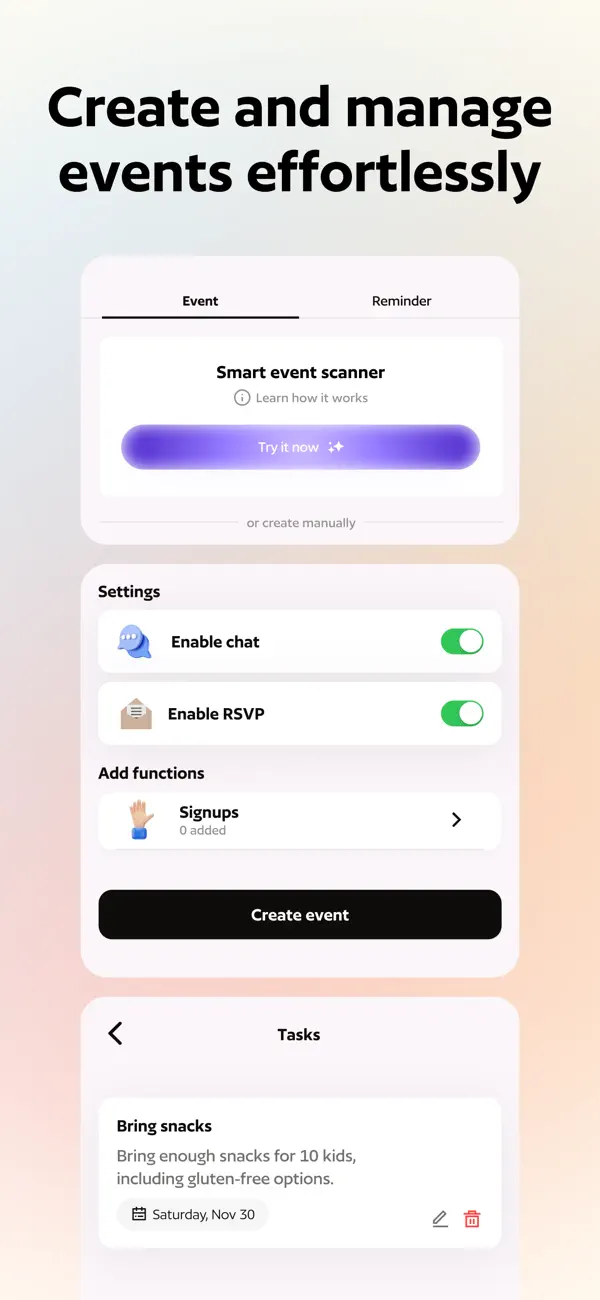 Parentr: Family Organizer screenshot 4