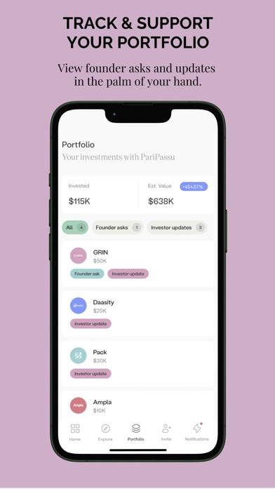 PariPassu: Invest with Top VCs screenshot 2