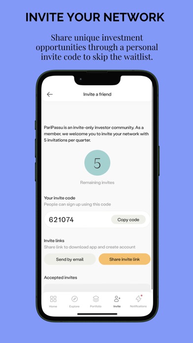 PariPassu: Invest with Top VCs screenshot 1