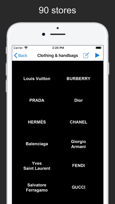 Paris Luxury - Shopping guide screenshot 4