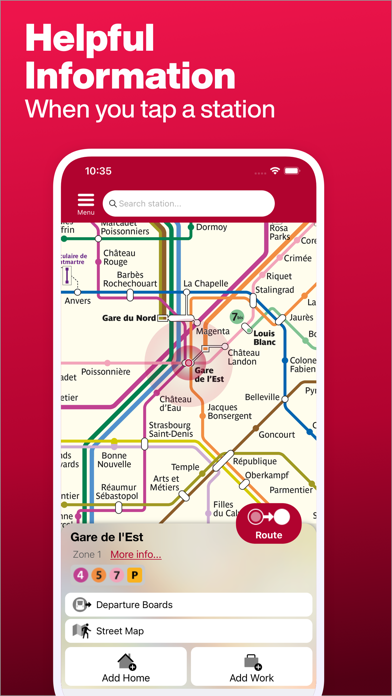 Paris Metro Map and Routes screenshot 2