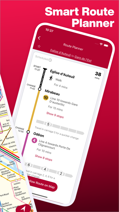 Paris Metro Map and Routes screenshot 4