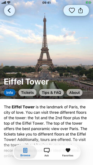 Paris Travel Guide & AI screenshot 2