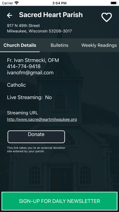 Parishes Online screenshot 1
