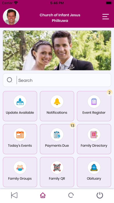 Parishinfo screenshot 2