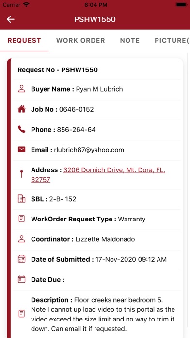 Park Square Homes - Vendor screenshot 3