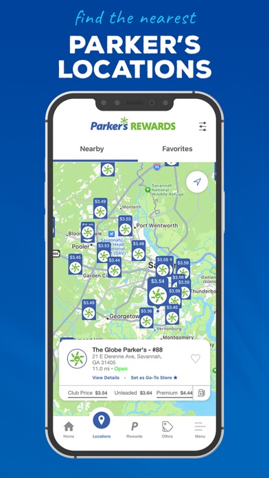 Parker's Rewards screenshot 2