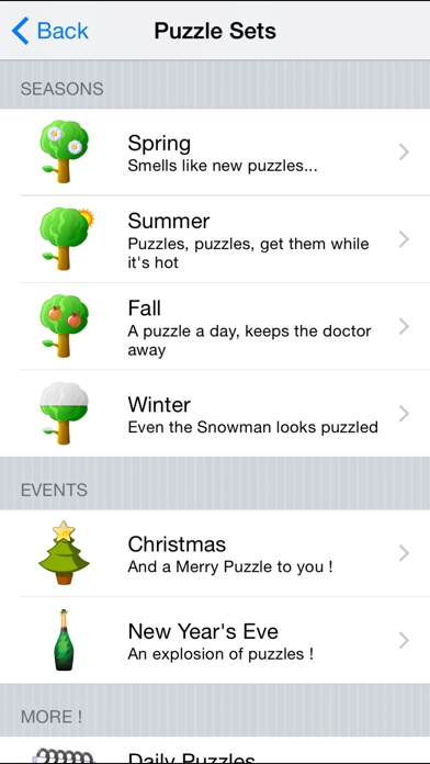 Parks Seasons - Logic Game screenshot 2