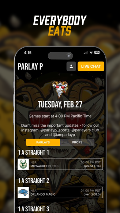 Parlay P Sports Newsletter screenshot 2