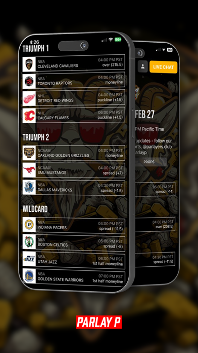 Parlay P Sports Newsletter screenshot 1