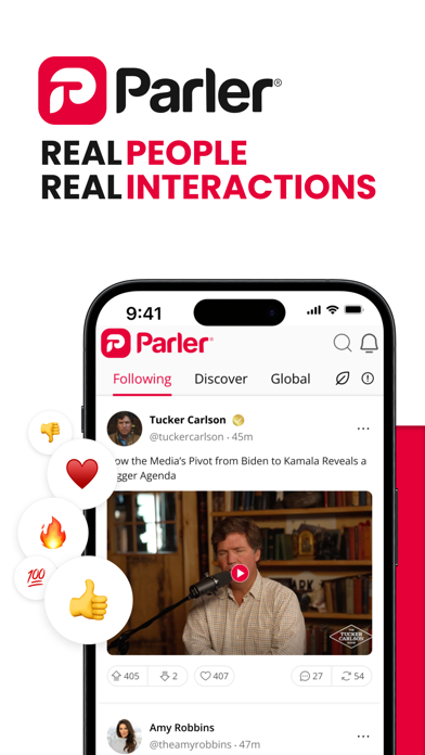 Parler screenshot 5