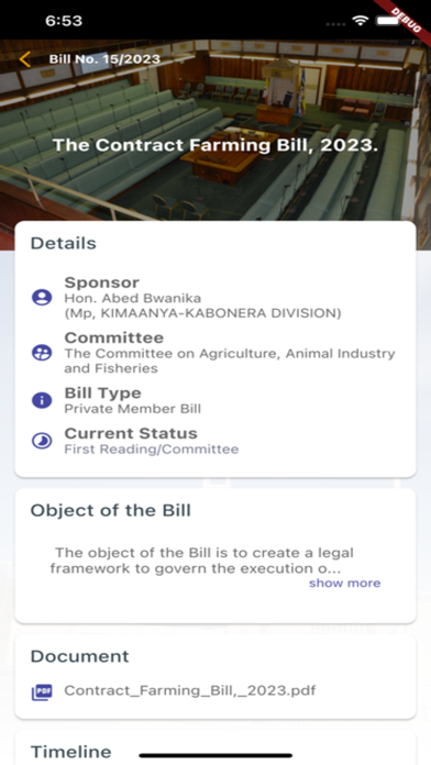 Parliament of Uganda screenshot 6