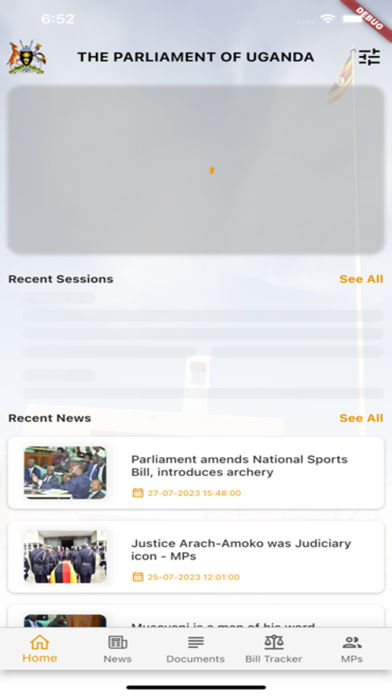 Parliament of Uganda screenshot 2