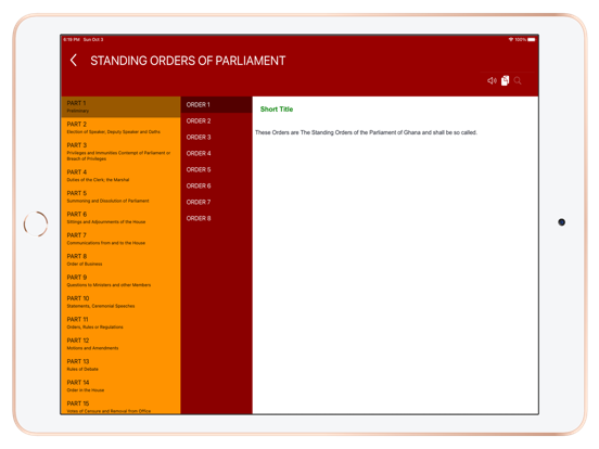 Parliamentary Watch screenshot 5