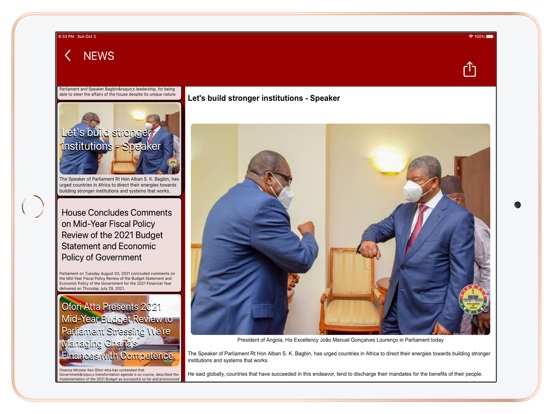 Parliamentary Watch screenshot 4