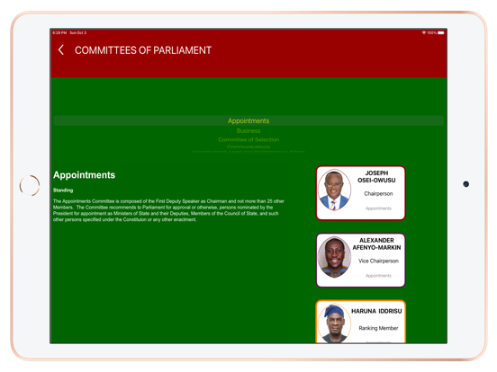 Parliamentary Watch screenshot 7