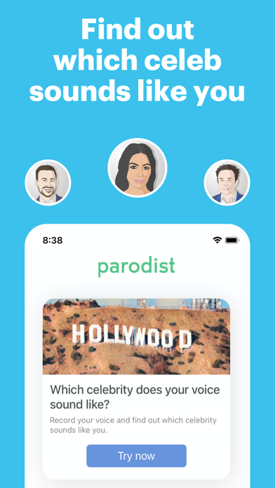Parodist – celeb voice pranks screenshot 1