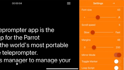 Parrot Teleprompter screenshot 1