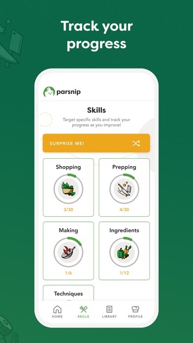 Parsnip: Beginner Cooking App screenshot 2