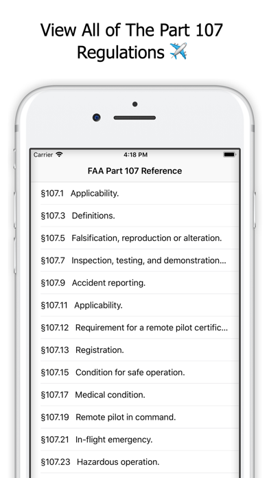 Part 107 Reference screenshot 3