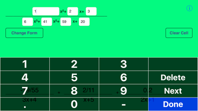 Partial Fractions screenshot 2