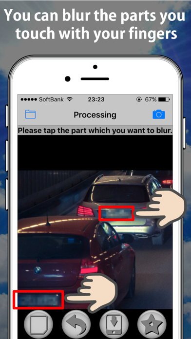 Partially blur photo effecter screenshot 4