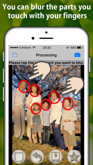 Partially blur photo effecter screenshot 2