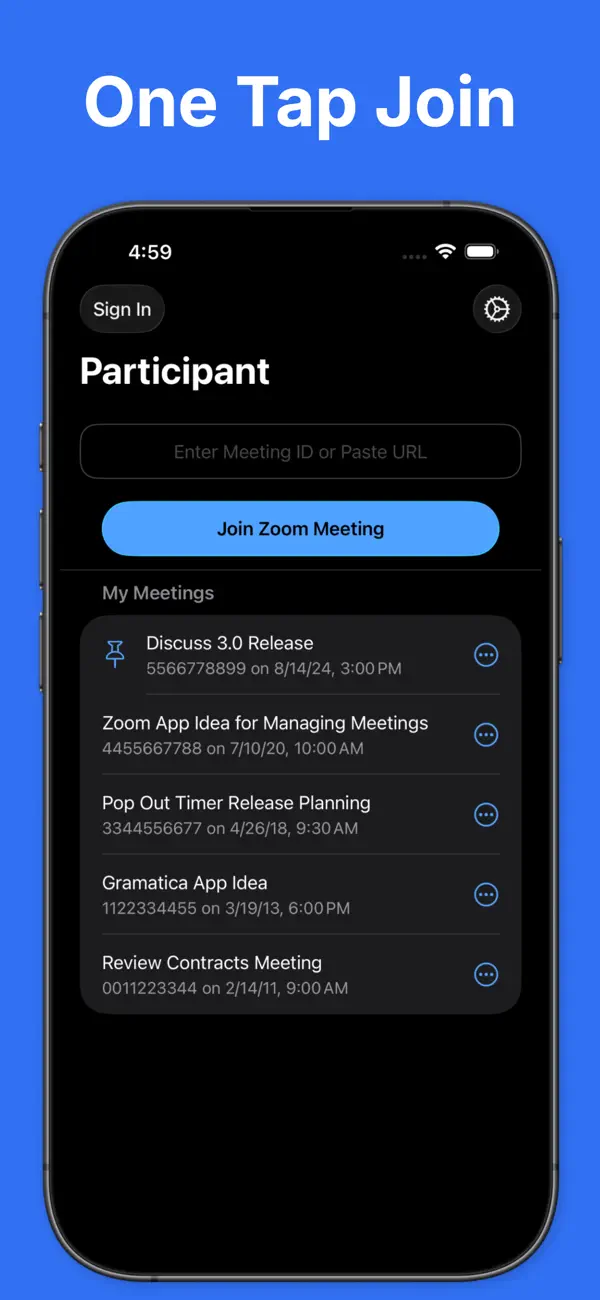Participant 3rd Party Zoom App screenshot 4
