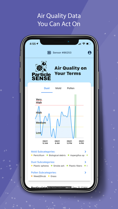 Particle Sense screenshot 2
