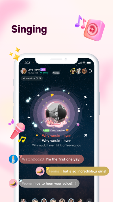 全民party-語音聊天匿名交友軟體，配對約會app screenshot 6