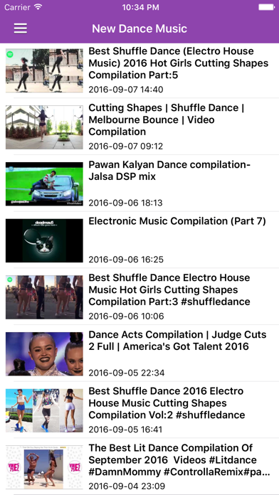 Party Songs & Dance Music Free screenshot 1