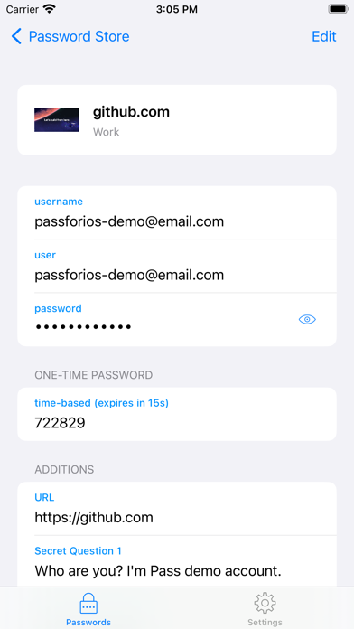 Pass - Password Store screenshot 3