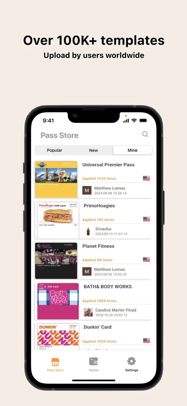 Pass2U Wallet - Add store card screenshot 2