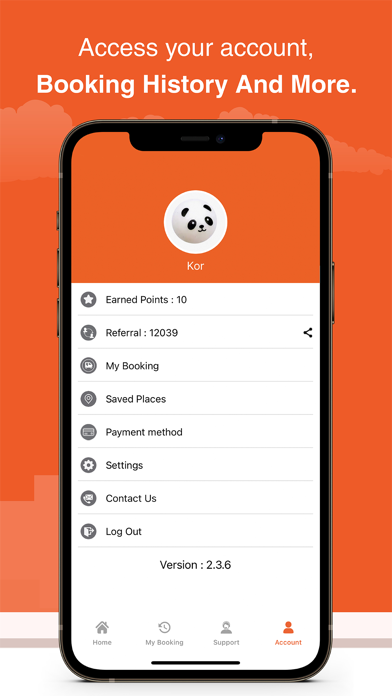 PassApp Taxi and Delivery screenshot 1