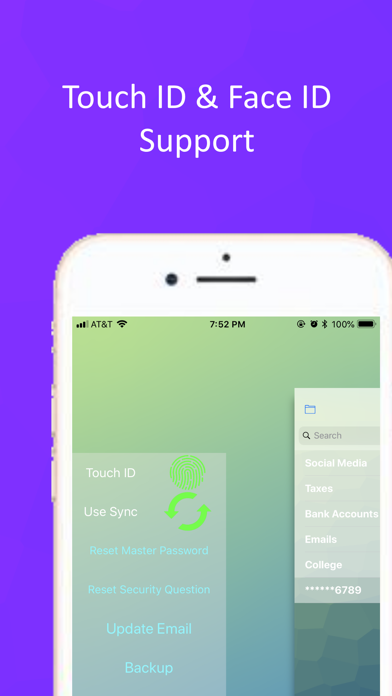 Passbook - Password Protection screenshot 1