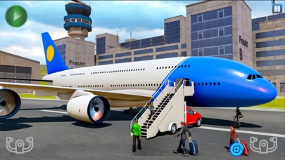 Passenger Aeroplane Fly Games screenshot 1