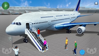 Passenger Aeroplane Fly Games screenshot 4