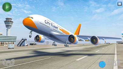 Passenger Aeroplane Fly Games screenshot 2