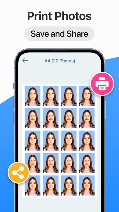 Passport Size Photo Maker App screenshot 4