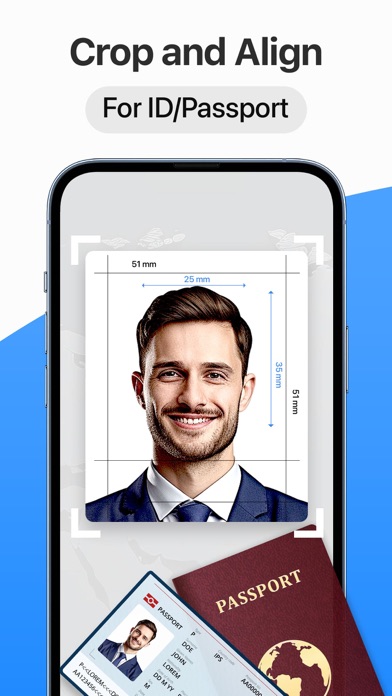 Passport Size Photo Maker App screenshot 1