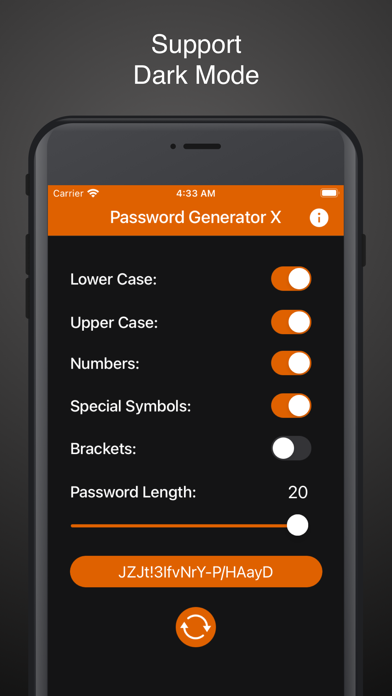 Password Generator X screenshot 1